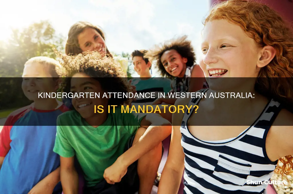 is 4 year old kindergarten compulsory in western australia