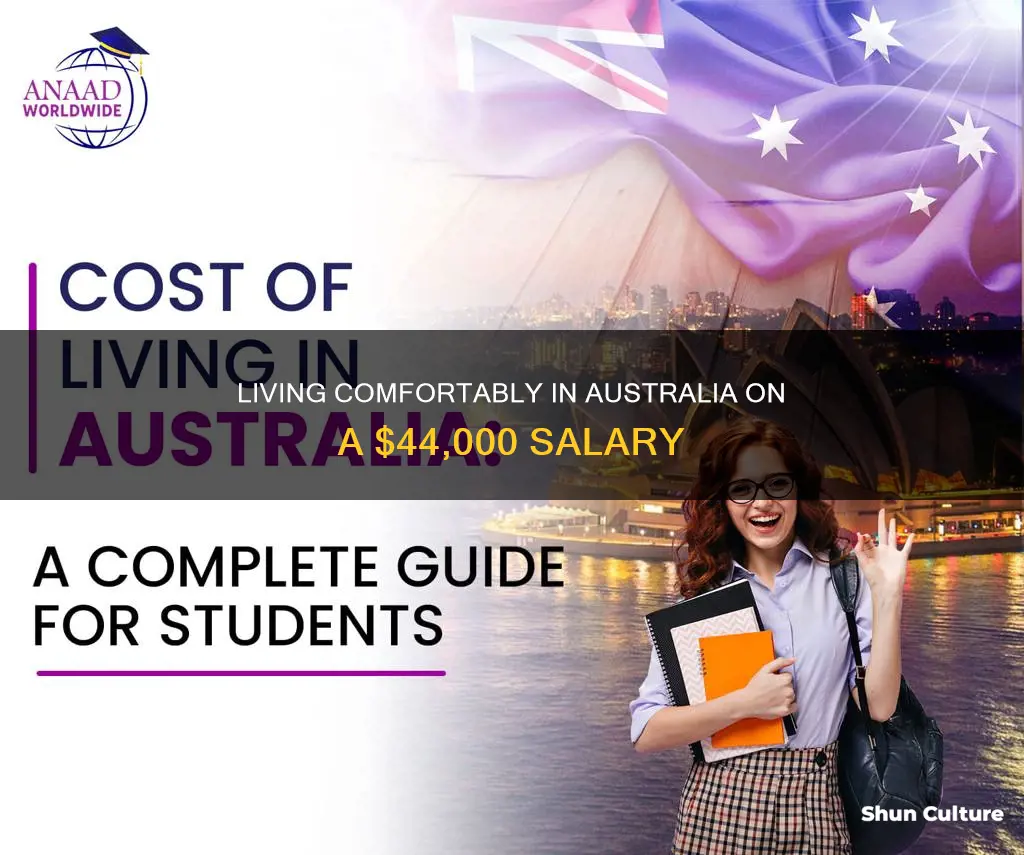 is 44000 a good salary in australia