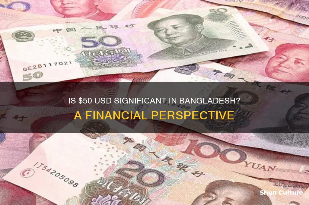 is 50 usd a lot in bangladesh