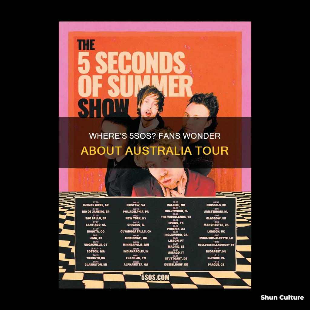 is 5sos coming to australia