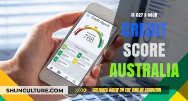 Having a Good Credit Score: 627 in Australia