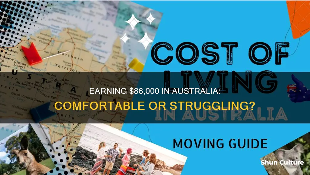 is 86000 a good salary in australia