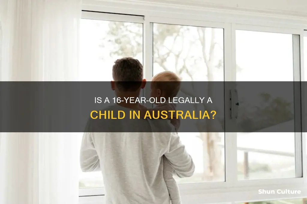 is a 16 year old a child australia