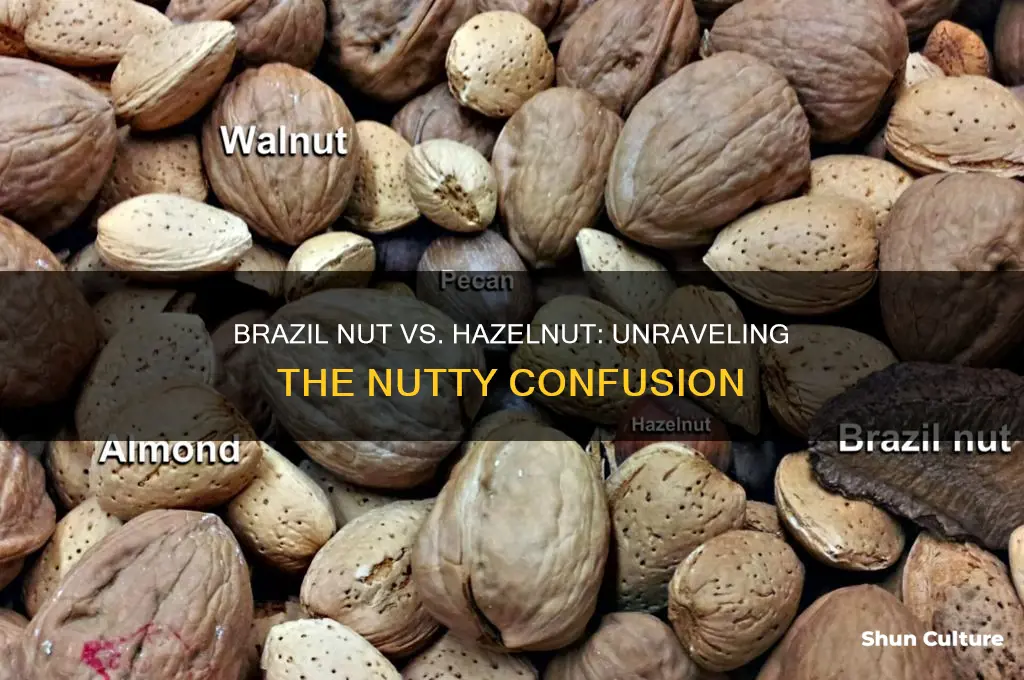 is a brazil nut a hazelnut