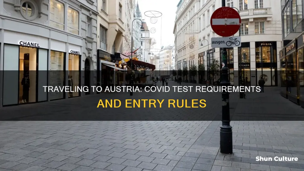 is a covid test required to enter austria