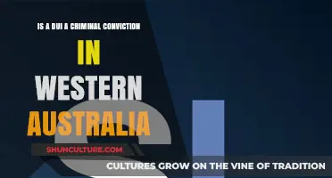 DUI in Western Australia: Criminal Record or Not?