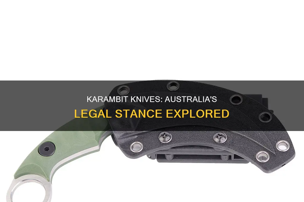 is a karambit illegal in australia