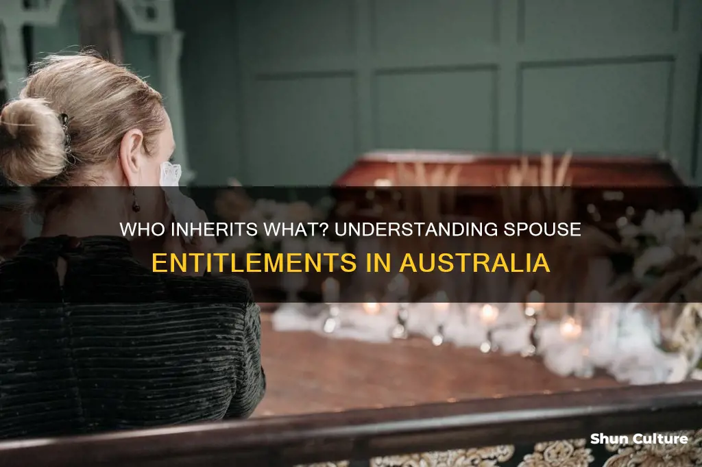 is a spouse entitled to inheritance money australia