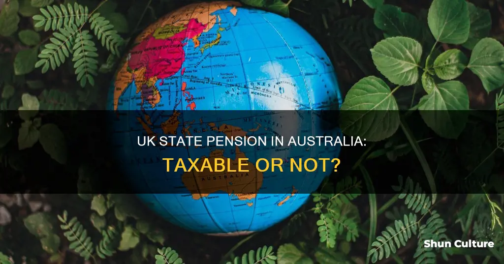 is a uk state pension taxable in australia