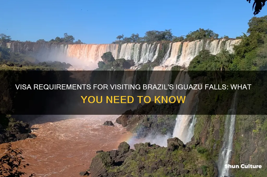 is a visa required to enter brazil iguazu falls