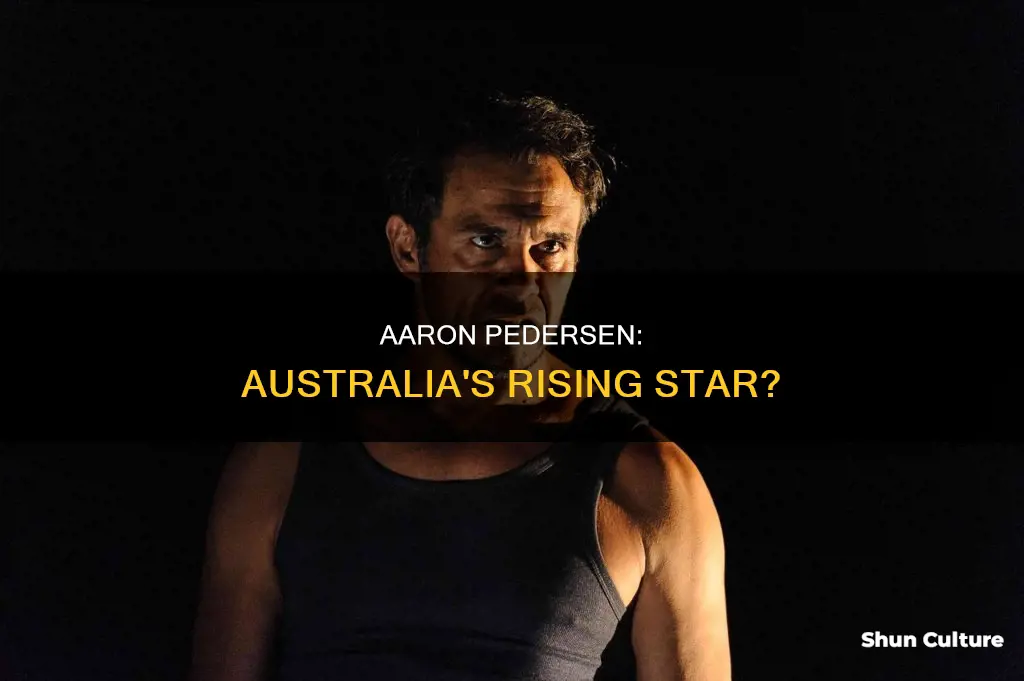 is aaron pederson a big star in australia