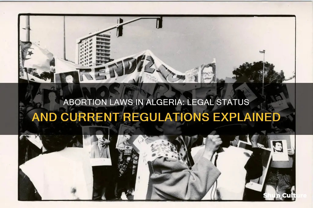 is abortion legal in algeria