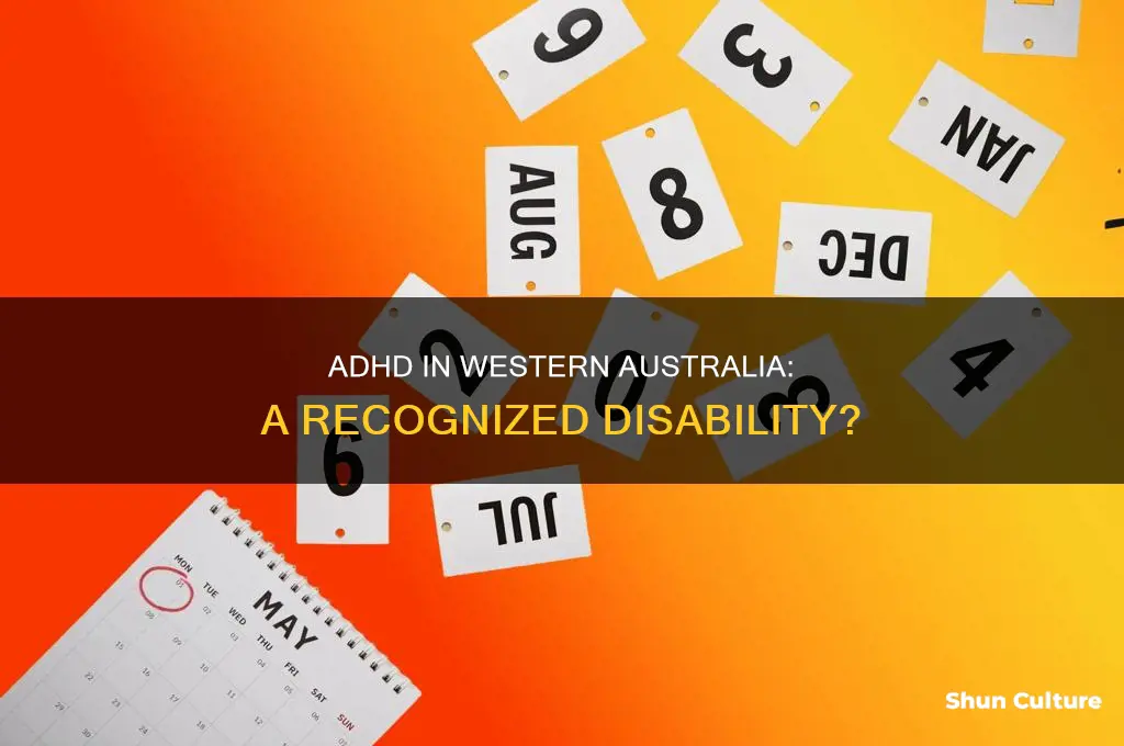 is adhd a disability in western australia