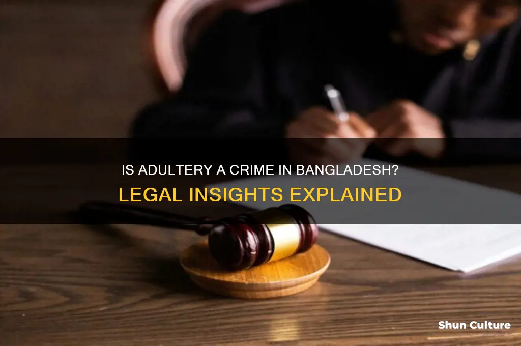 is adultery a crime in bangladesh
