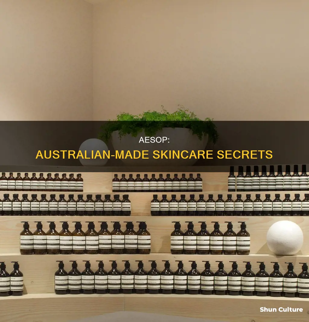 is aesop australian made