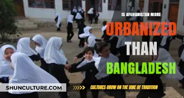 Urbanization Comparison: Is Afghanistan More Urbanized Than Bangladesh?