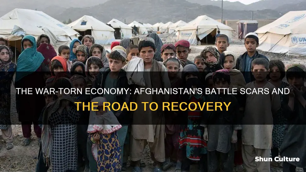 is afghanistan poor because of war