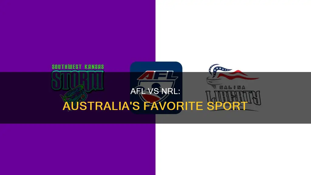 is afl or nrl more popular in australia