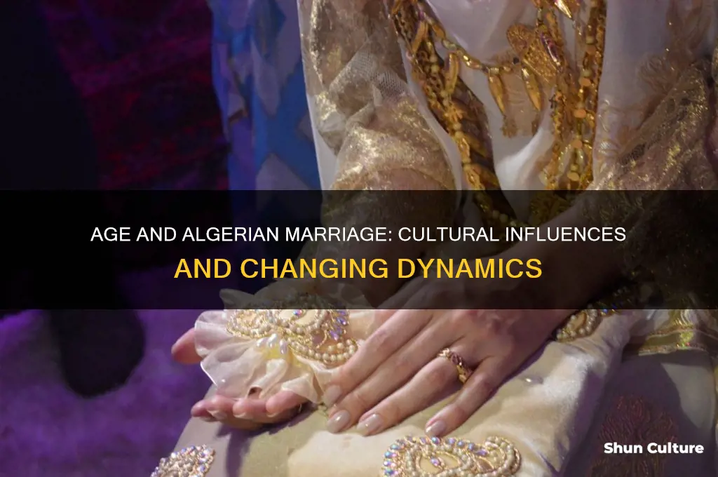 is age a factor in algerian marriage