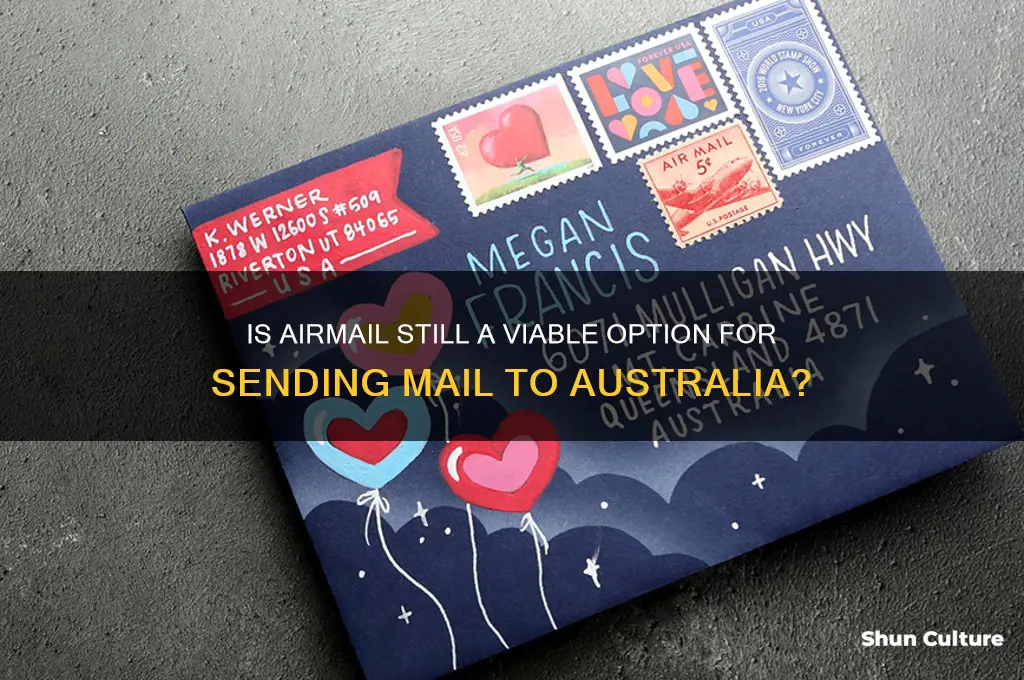 is airmail still going to australia