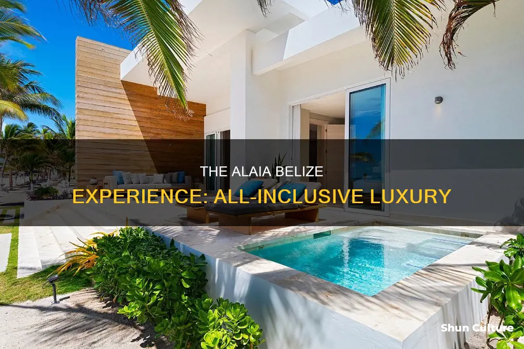 is alaia belize all-inclusive