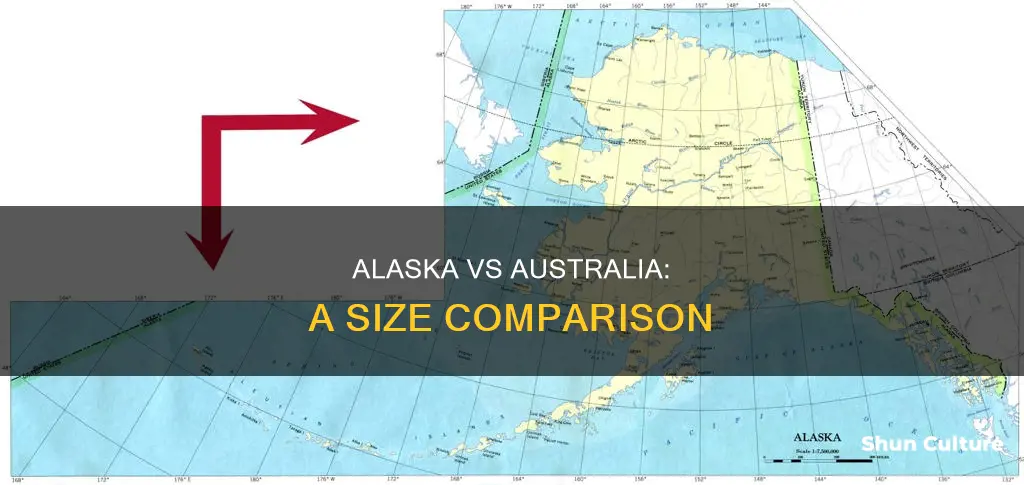 is alaska as big as australia