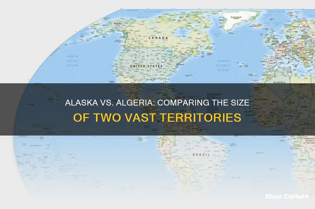 is alaska bigger than algeria
