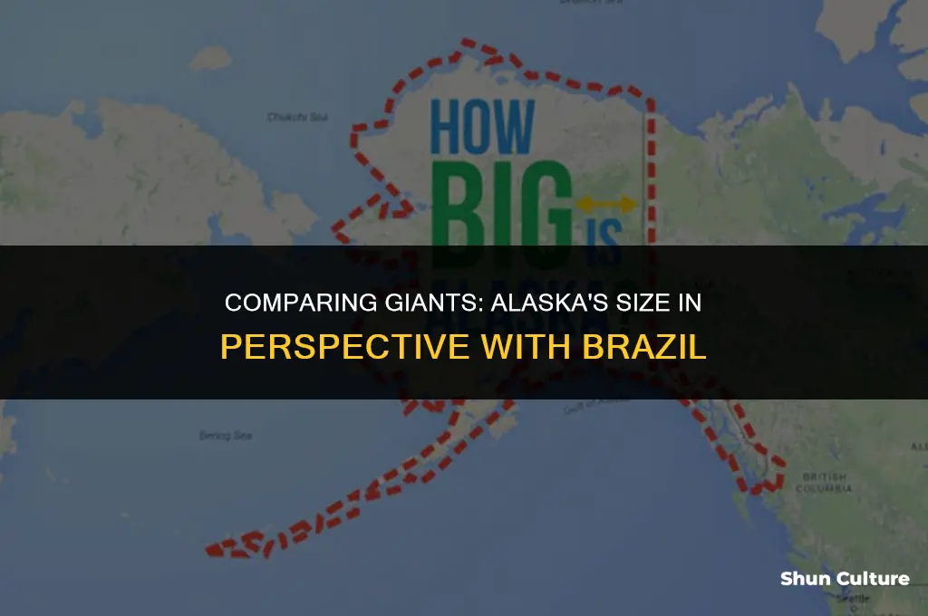 is alaska bigger than brazil