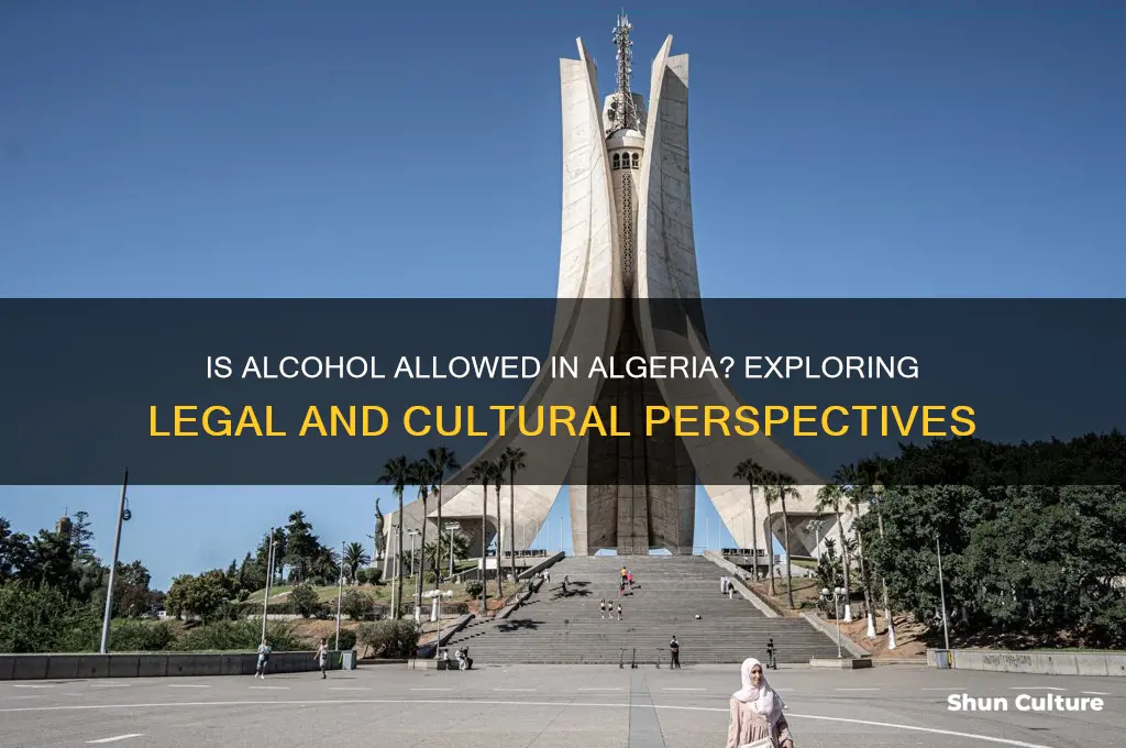 is alcohol allowed in algeria
