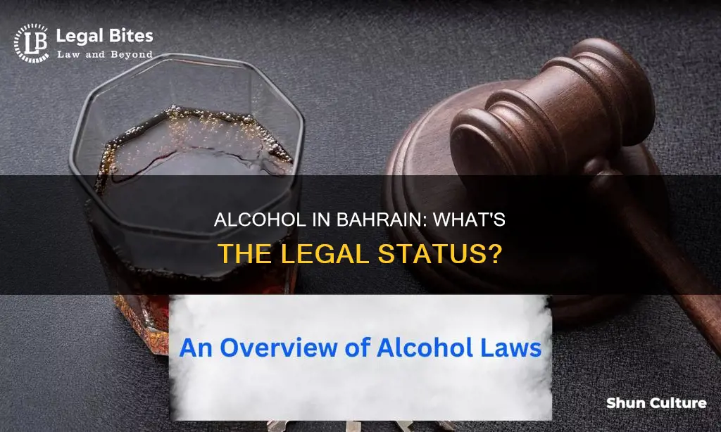 is alcohol legal in bahrain