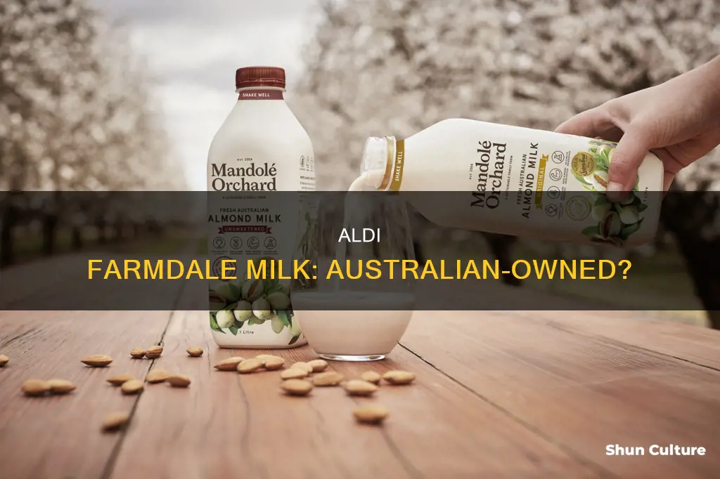 is aldi farmdale milk australian owned