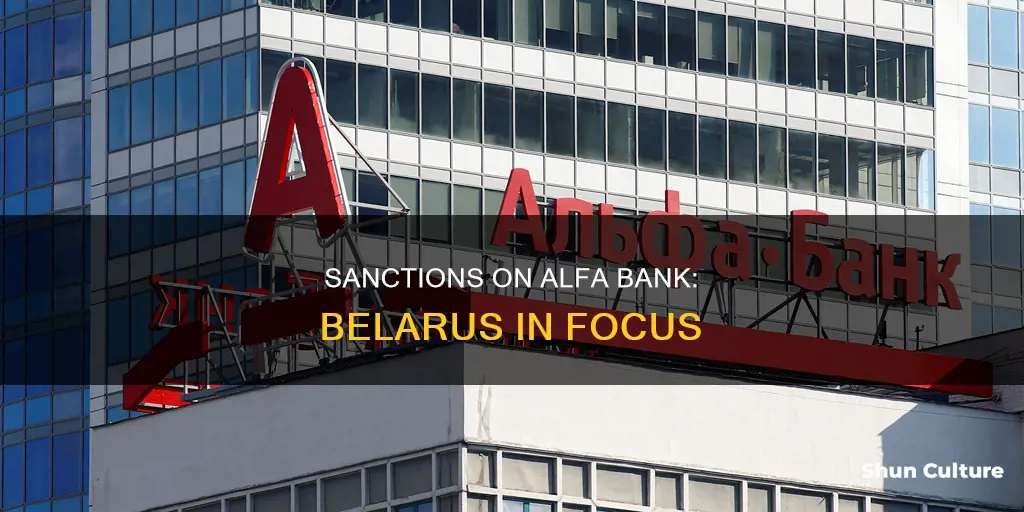 is alfa bank belarus sanctioned