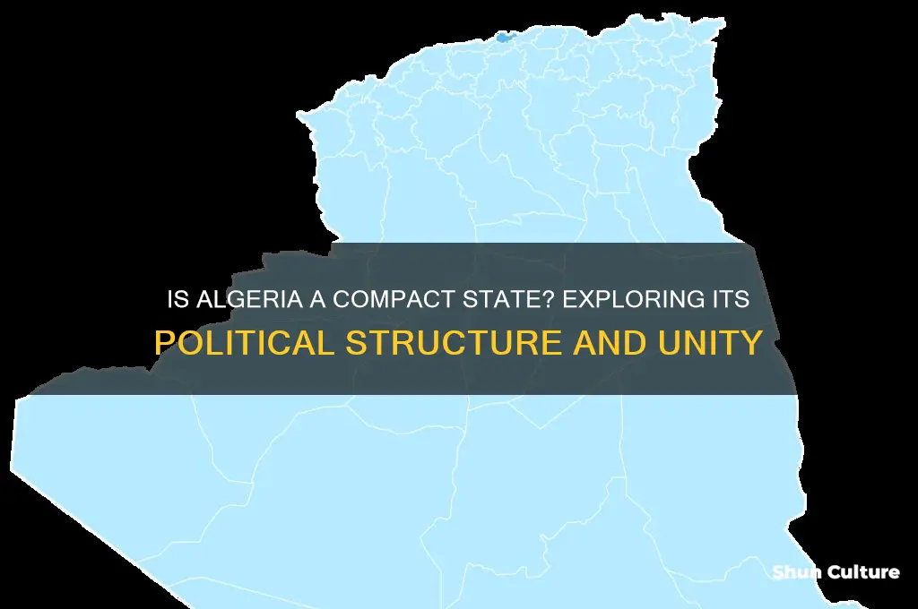 is algeria a compact state