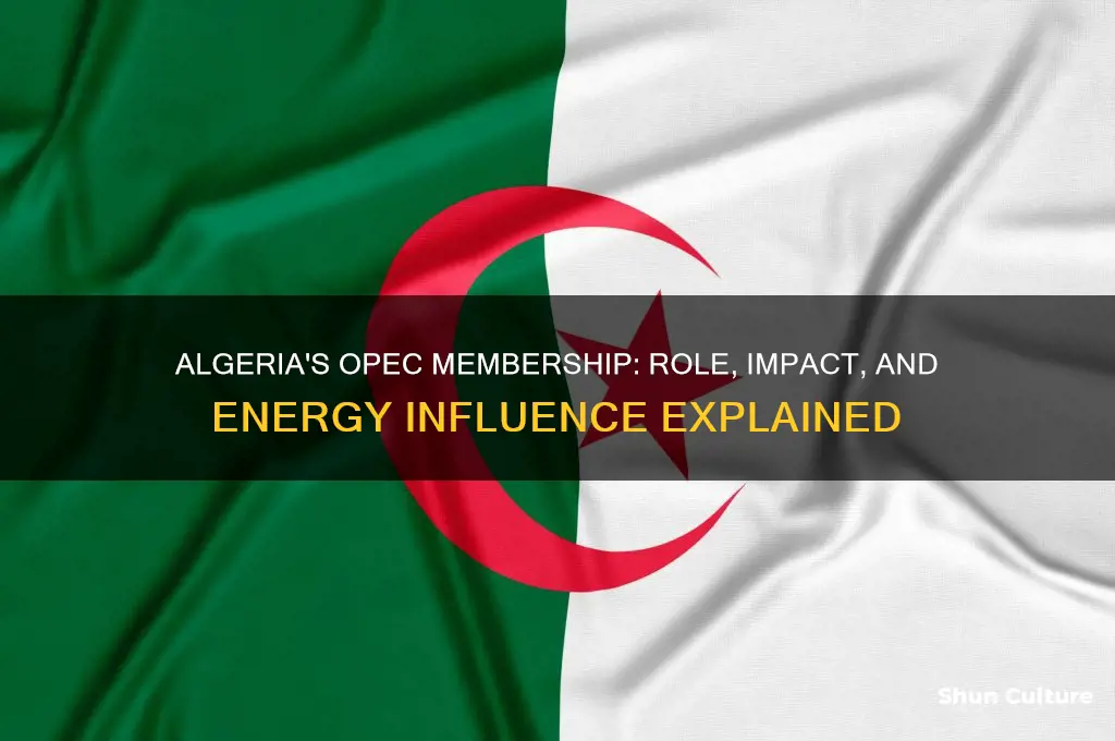 is algeria a member of opec