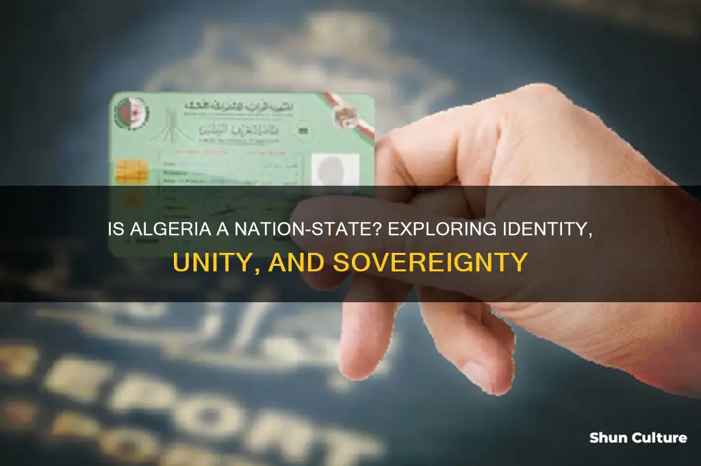 is algeria a nation state