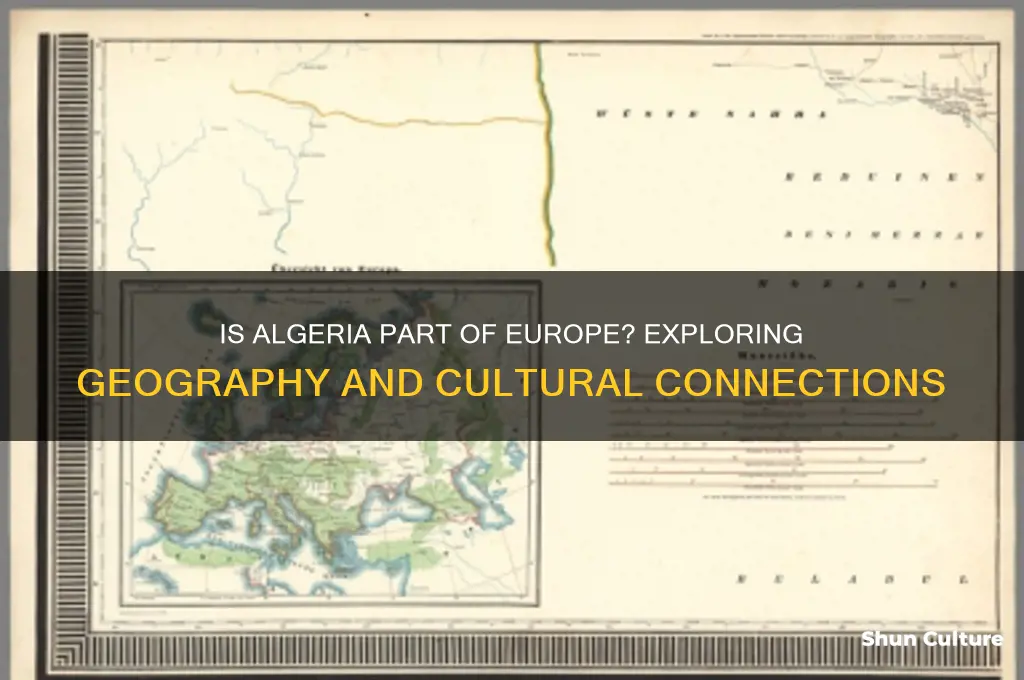 is algeria a part of europe