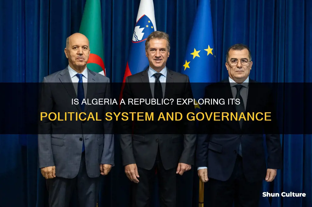 is algeria a republic