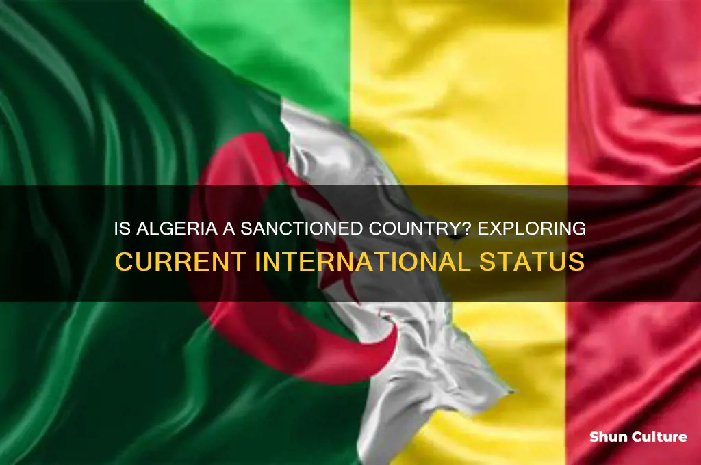 is algeria a sanctioned country