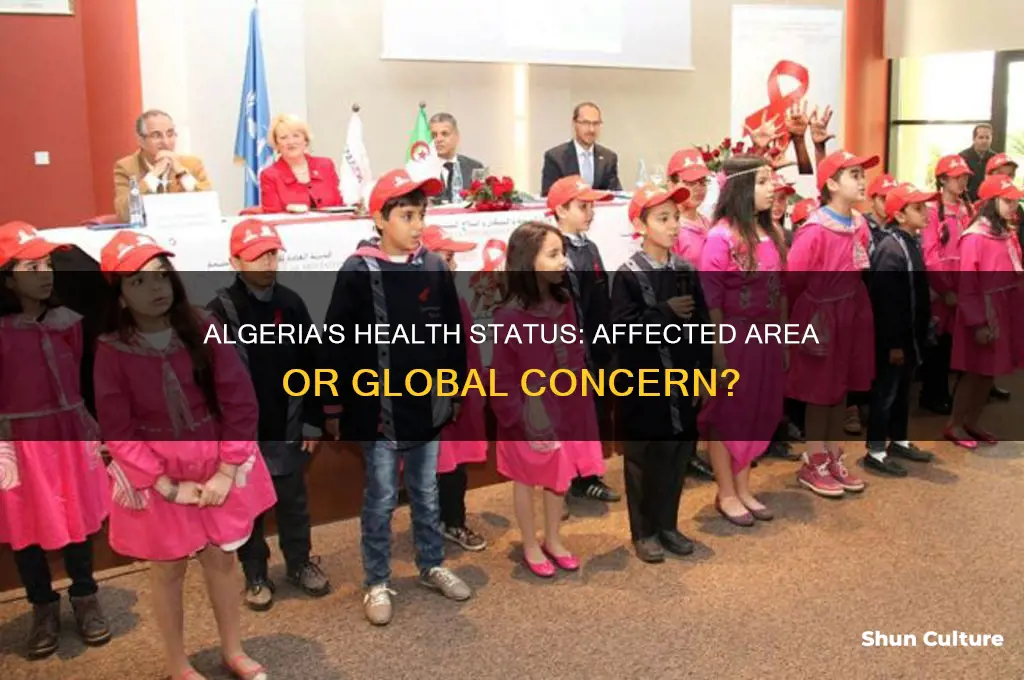 is algeria a world health affected area