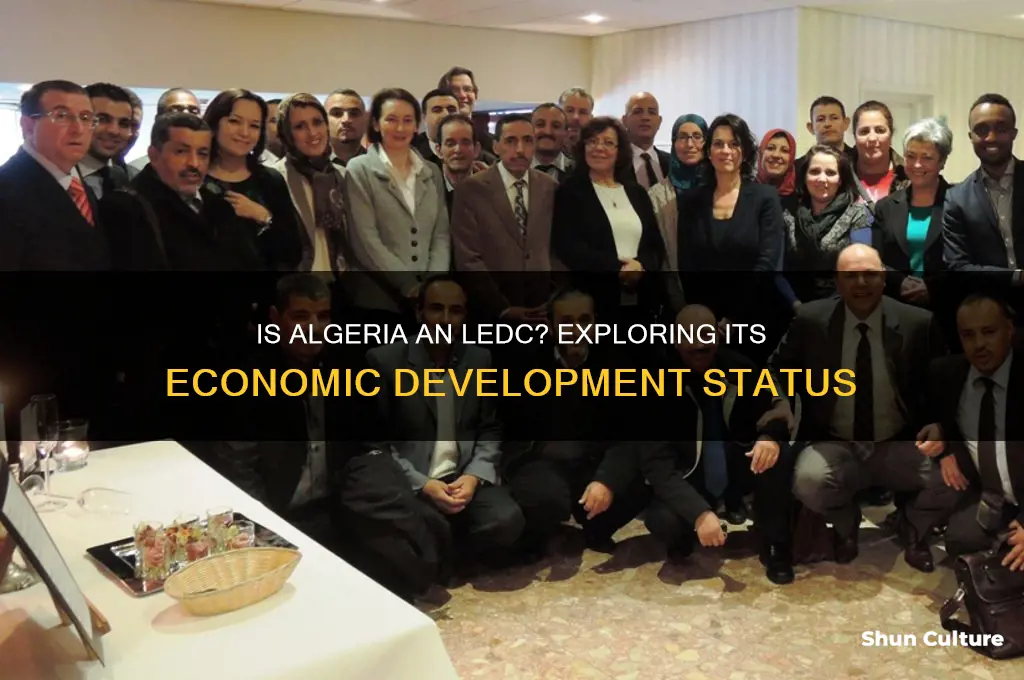 is algeria an ledc