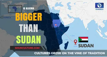 Algeria vs. Sudan: Comparing the Size of Two African Giants