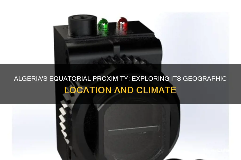 is algeria close to the equator