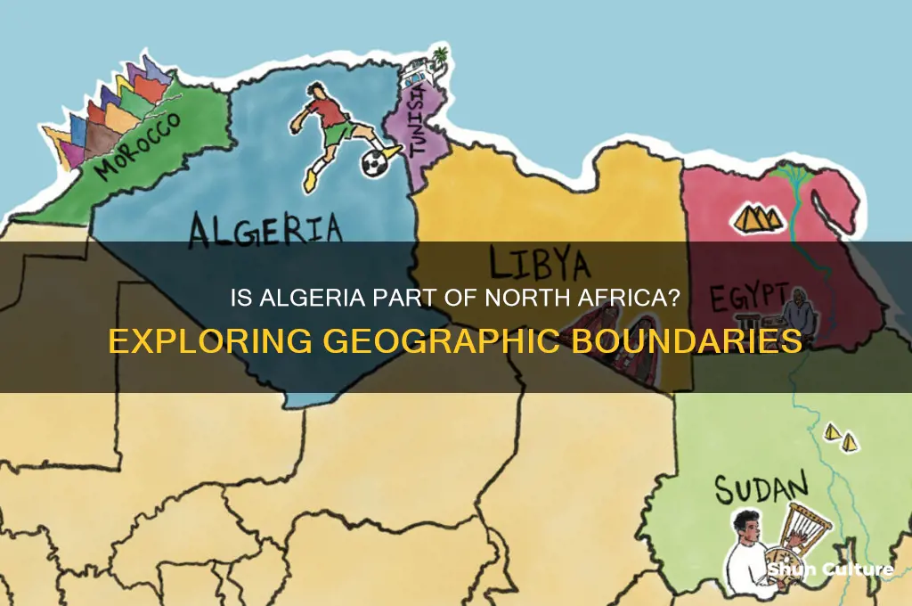is algeria considered north africa