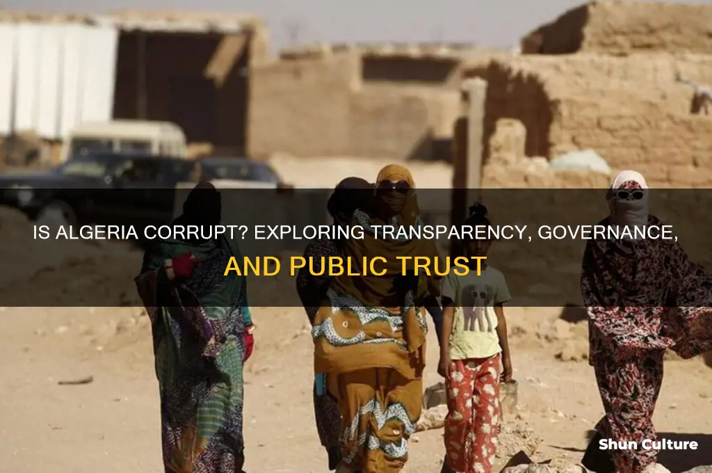is algeria corrupt