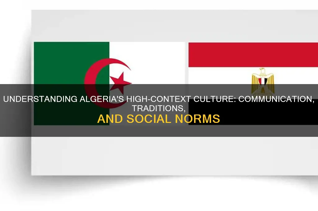 is algeria high context