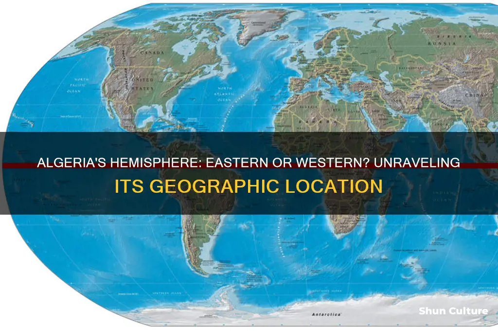 is algeria in the eastern or western hemisphere