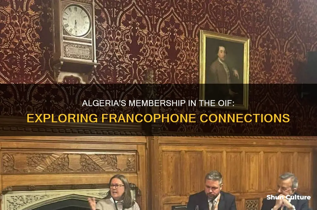 is algeria in the oif