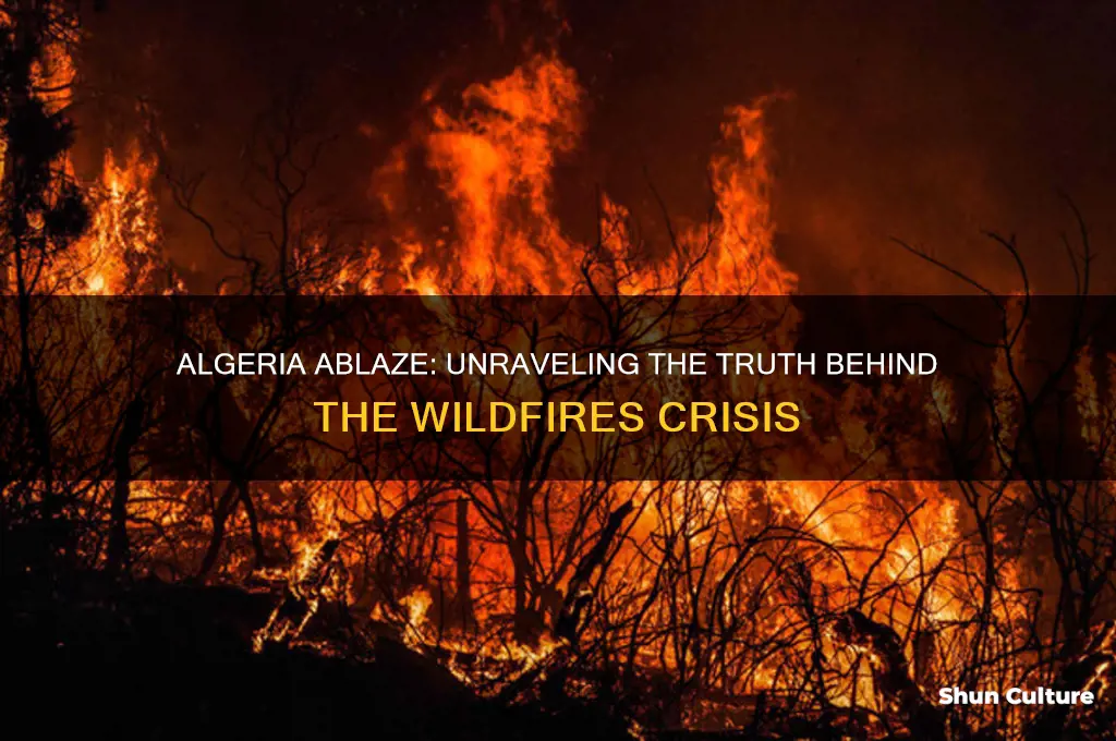 is algeria on fire