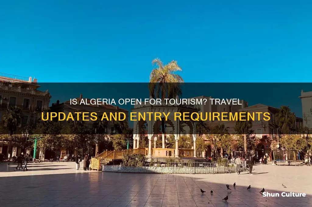 is algeria open for tourism