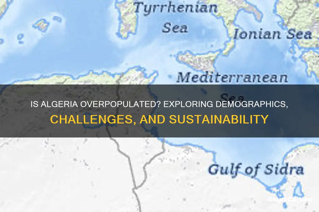 is algeria overpopulated